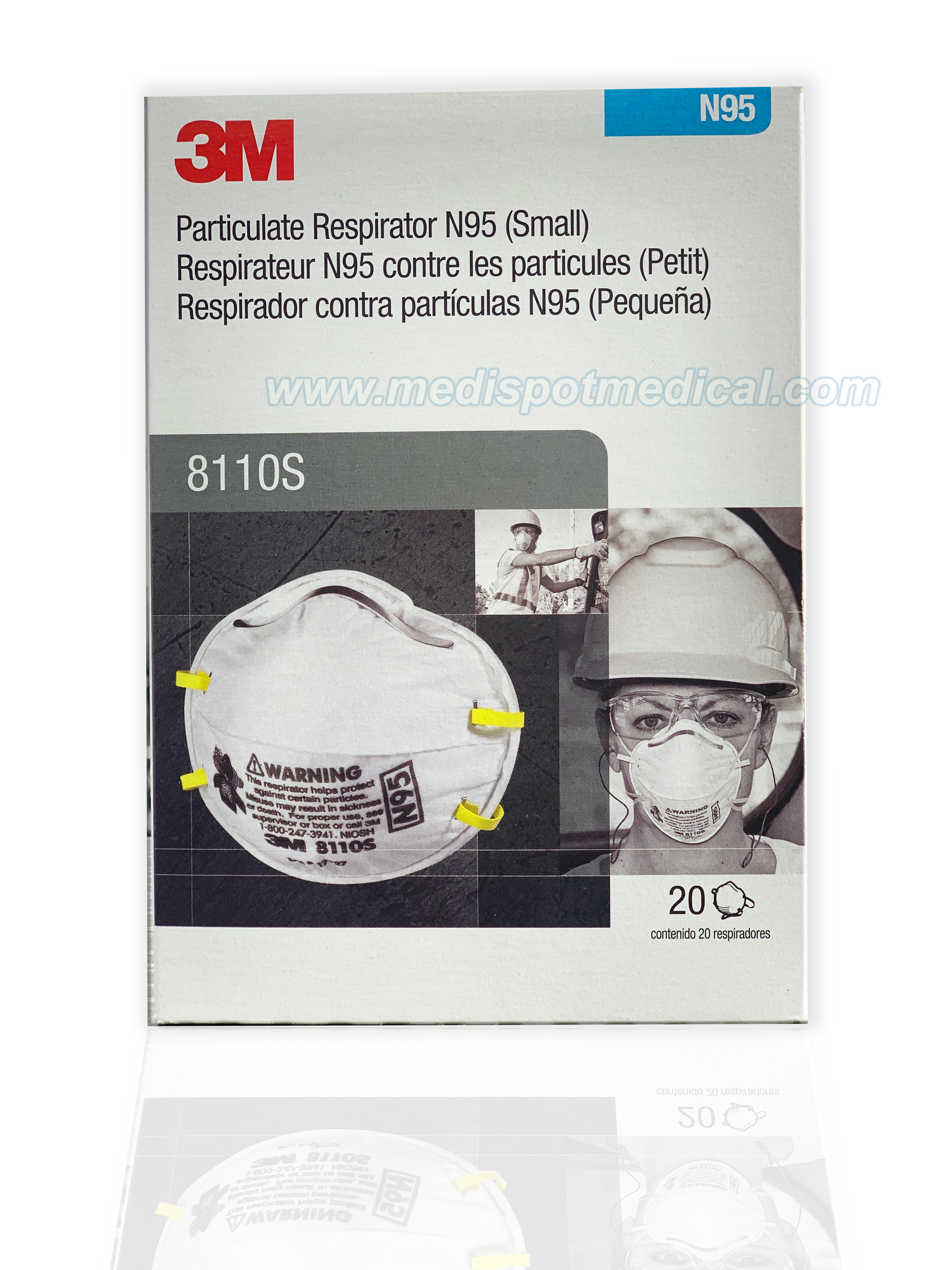3m 8110s n95 particulate respirator
