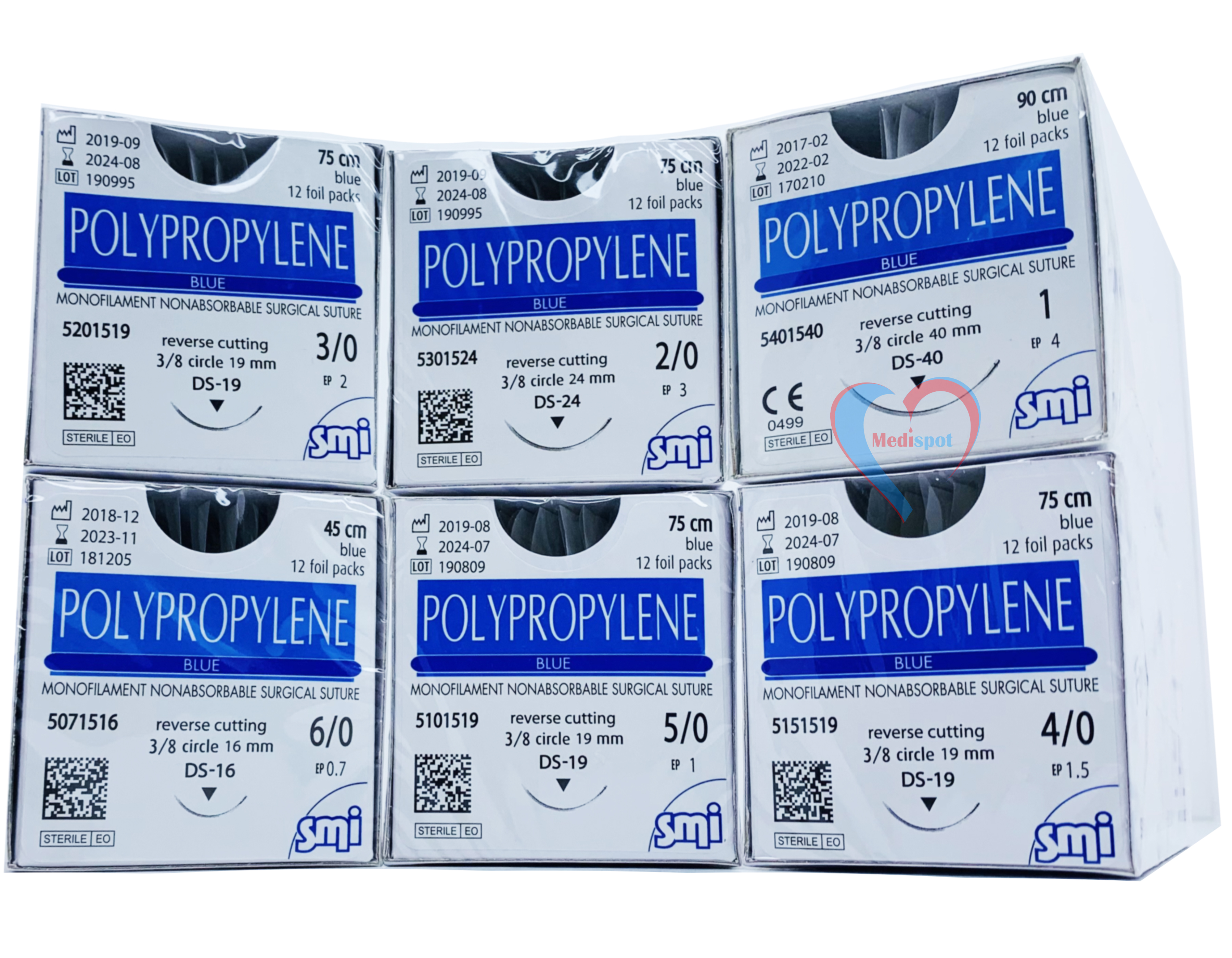 Polypropylene Surgical Sutures smi