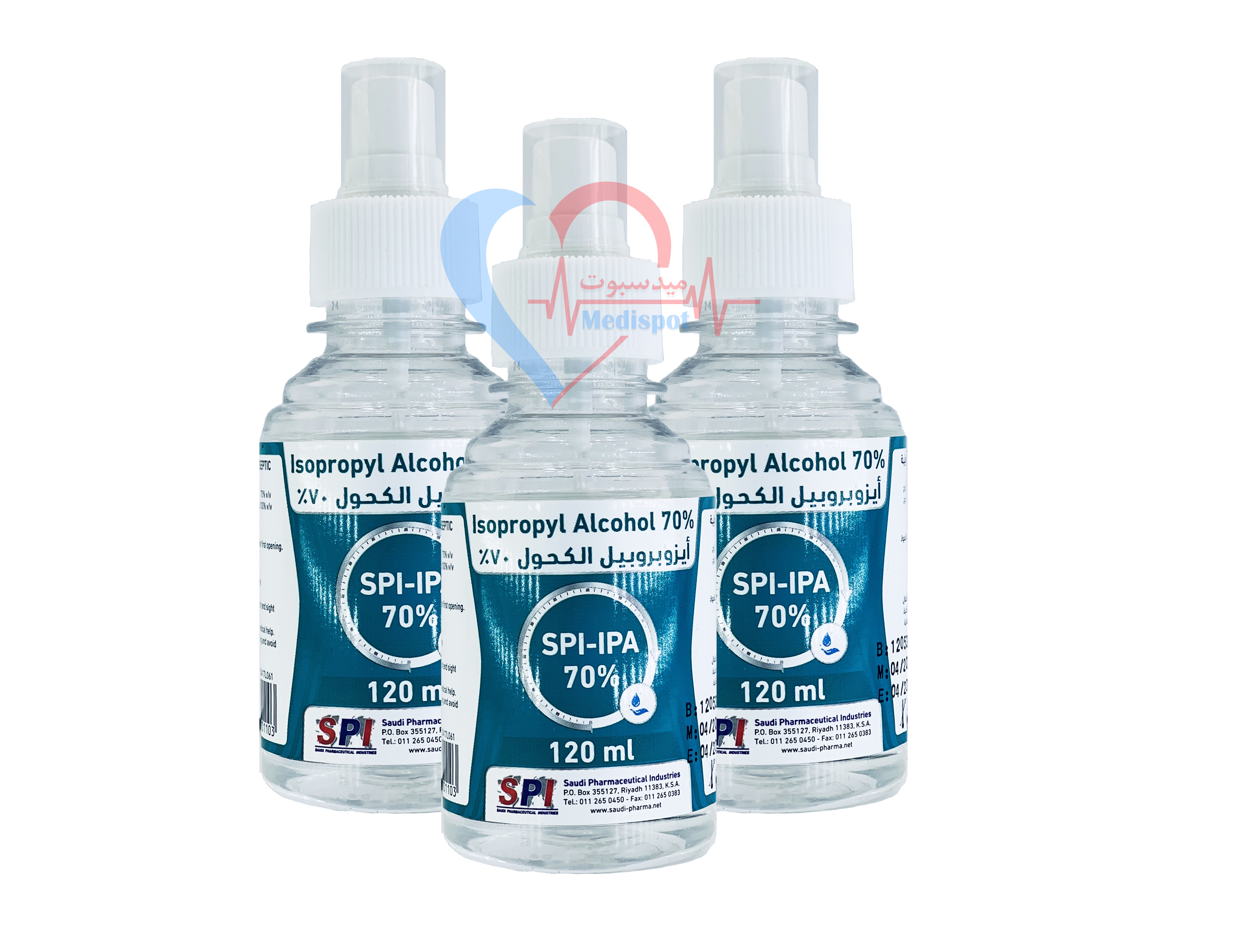 SPI Isopropyl Alcohol 120ml