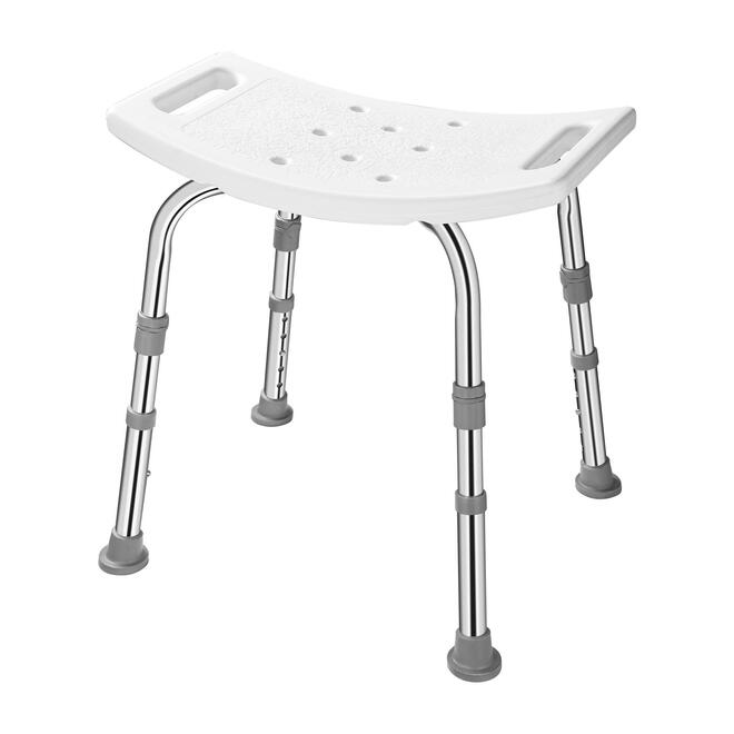 Lightweight Height Adjustable Shower Bench Bath Stool/Chair