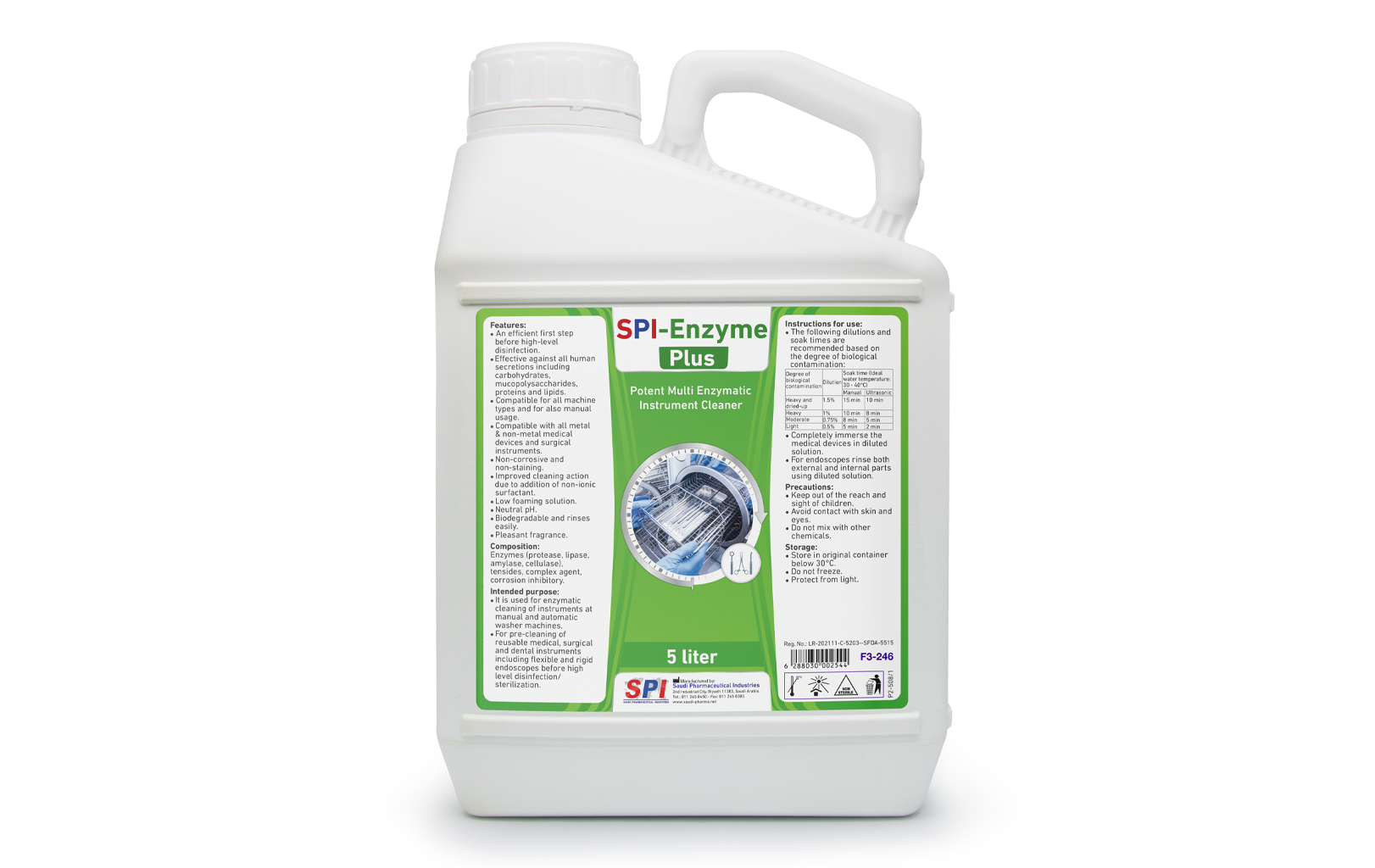 SPI-Enzyme Plus Solution 5 Liter
