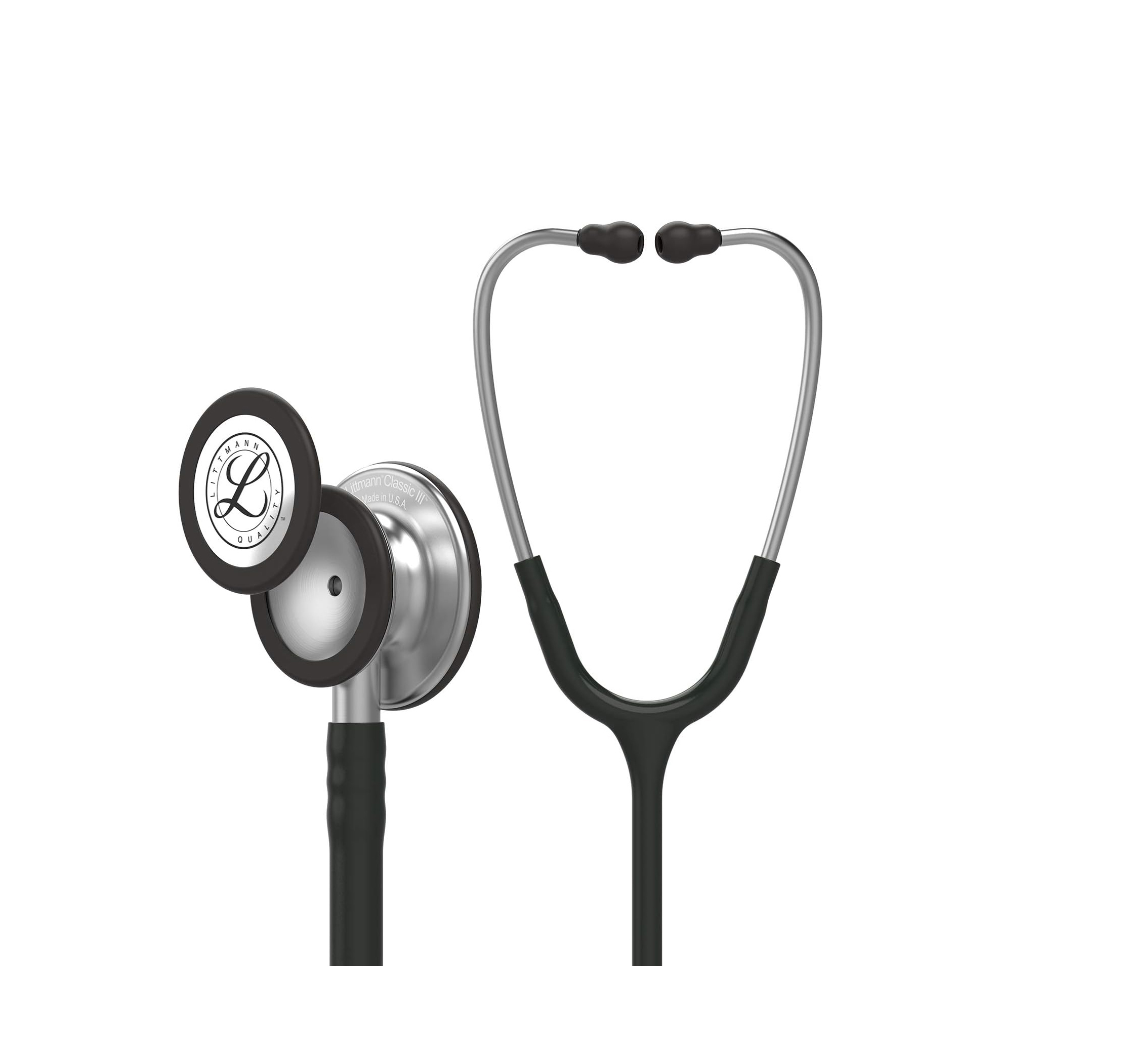 3M Littmann Classic III Stethoscope, Black Tube, 27 inch, 5620