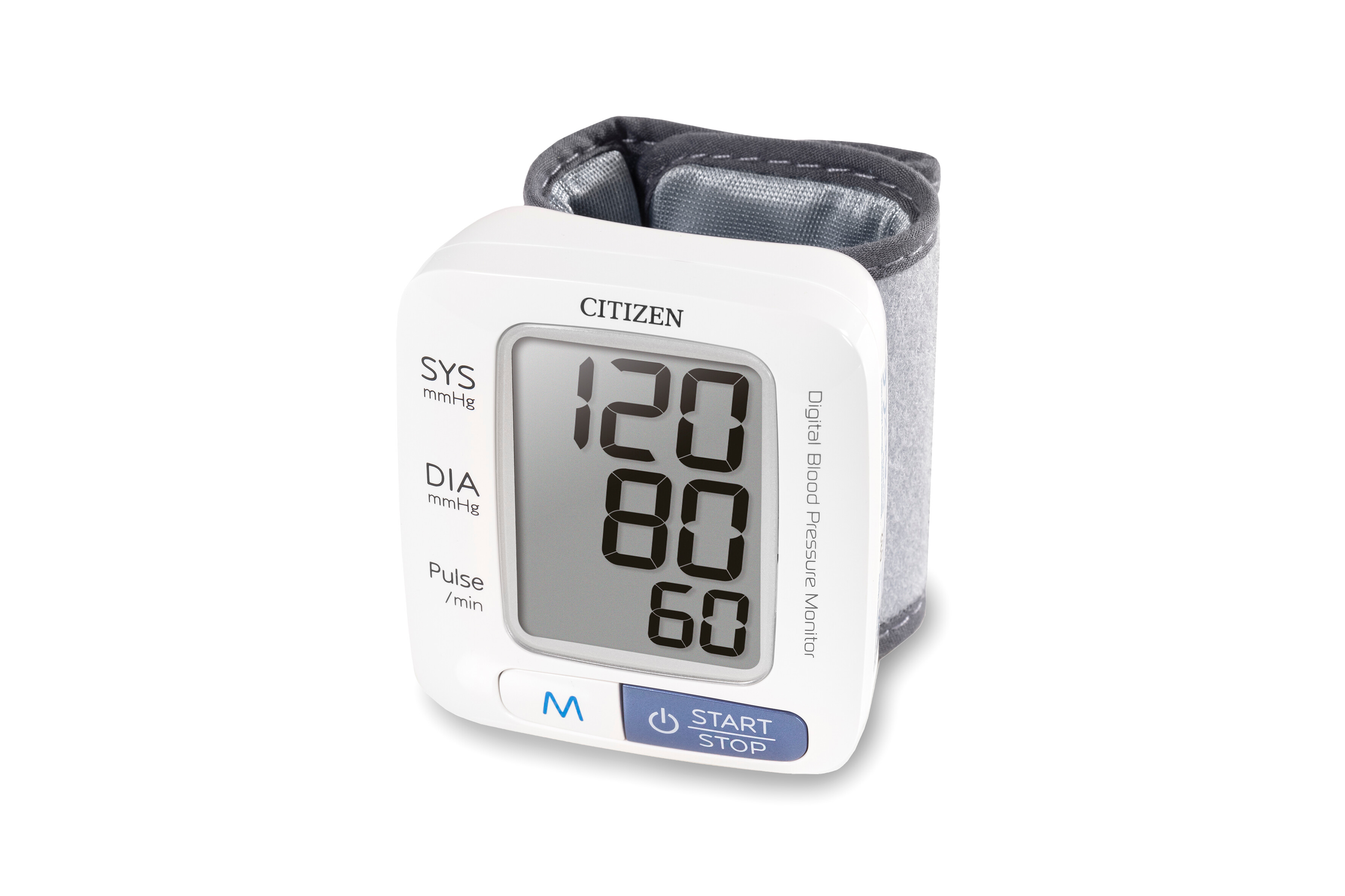 Citizen digital wrist blood pressure monitor CH-650