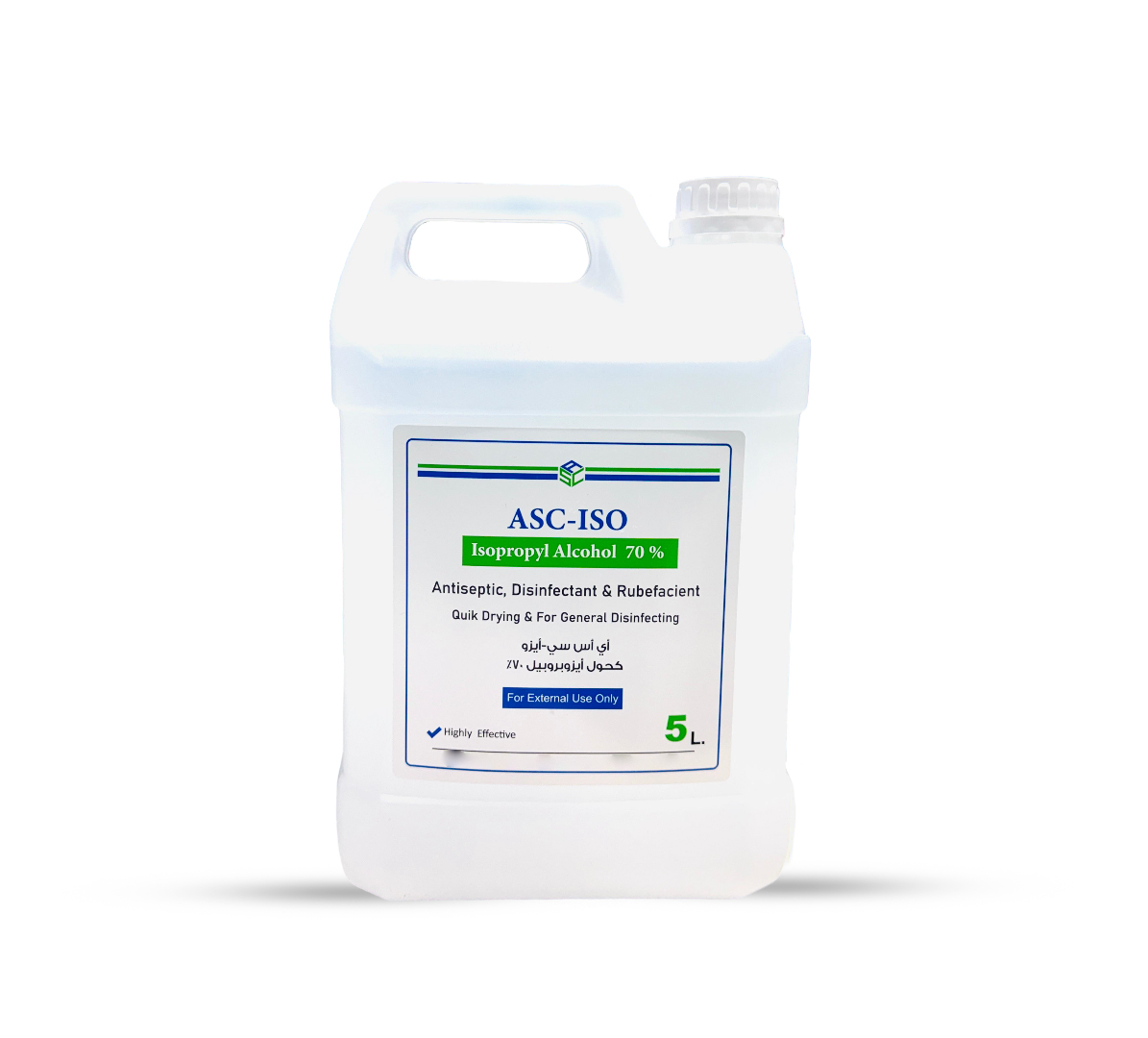 ASC Isopropyl Alcohol 70% 5 Liter