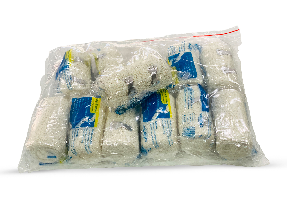 surgimed elastic crepe bandage 7.5 cm x 4.5 m,كريب ضمادة 7.5 سم,لفات ضمادة الكريب المرنة بالجملة