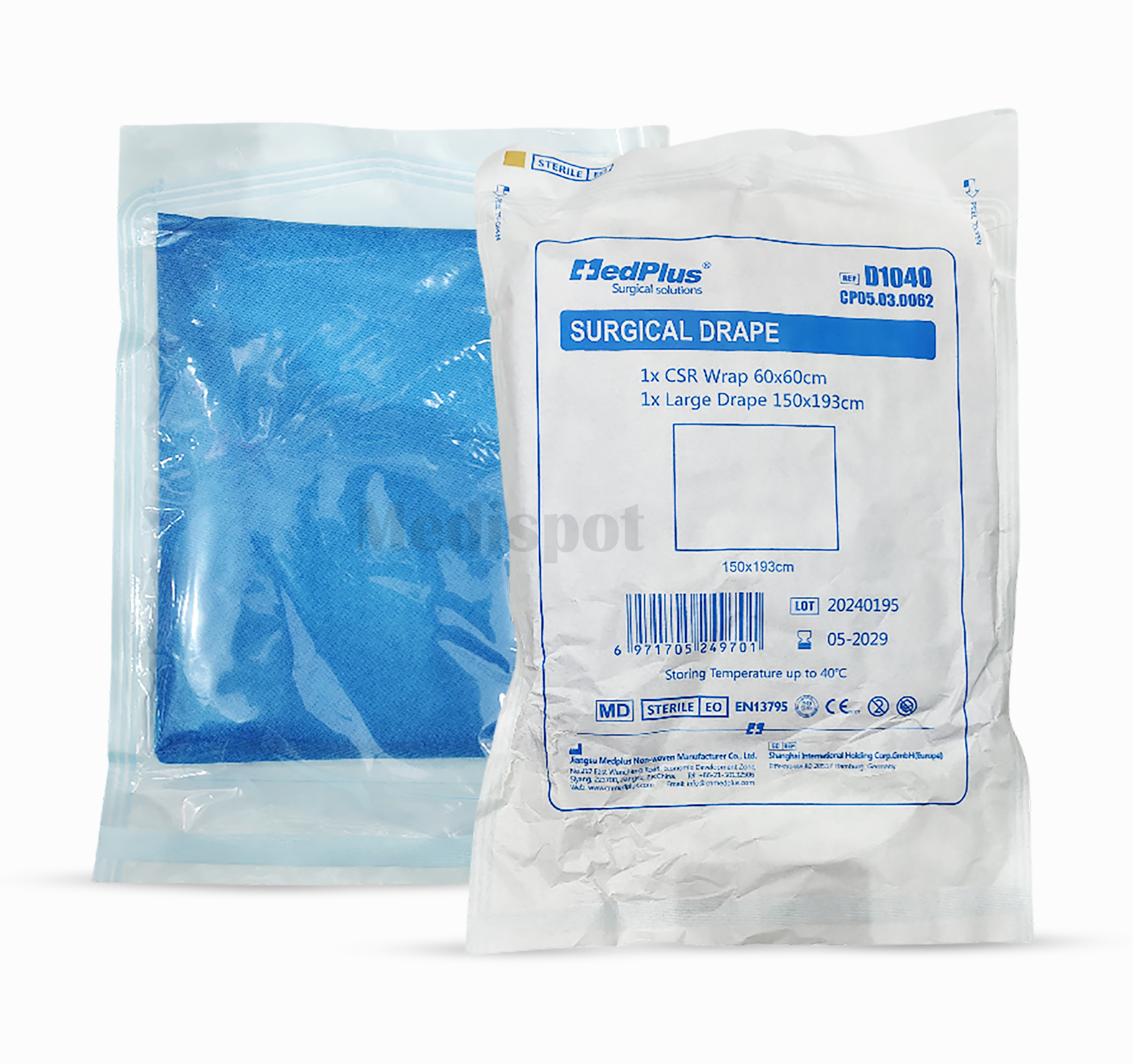 Disposable Surgical Drape Sheet 150x193cm,medplus Sterile surgical drape 150x193cm
