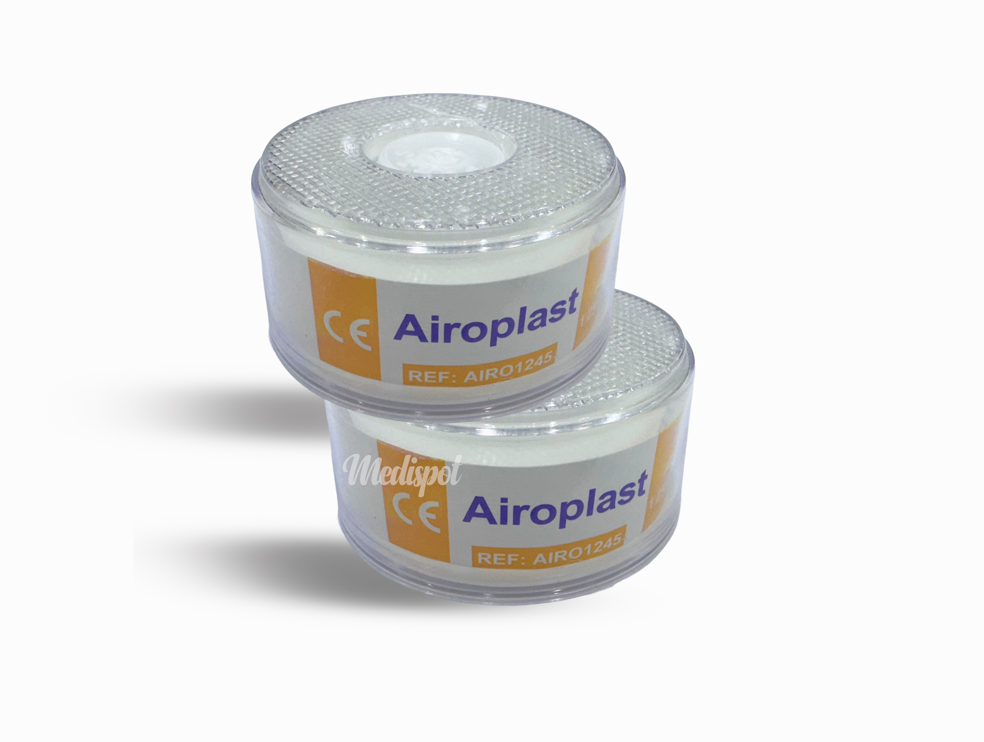 Pharmaplast Airoplast  Transparent Tape Roll 1.25 x 455 cm Egypt, شريط لاصق ضماد بلاستيك من ايرو بلاست 1.25 × 455 Cm,ايرو بلاست شريط لاصق ضماد بلاستيك