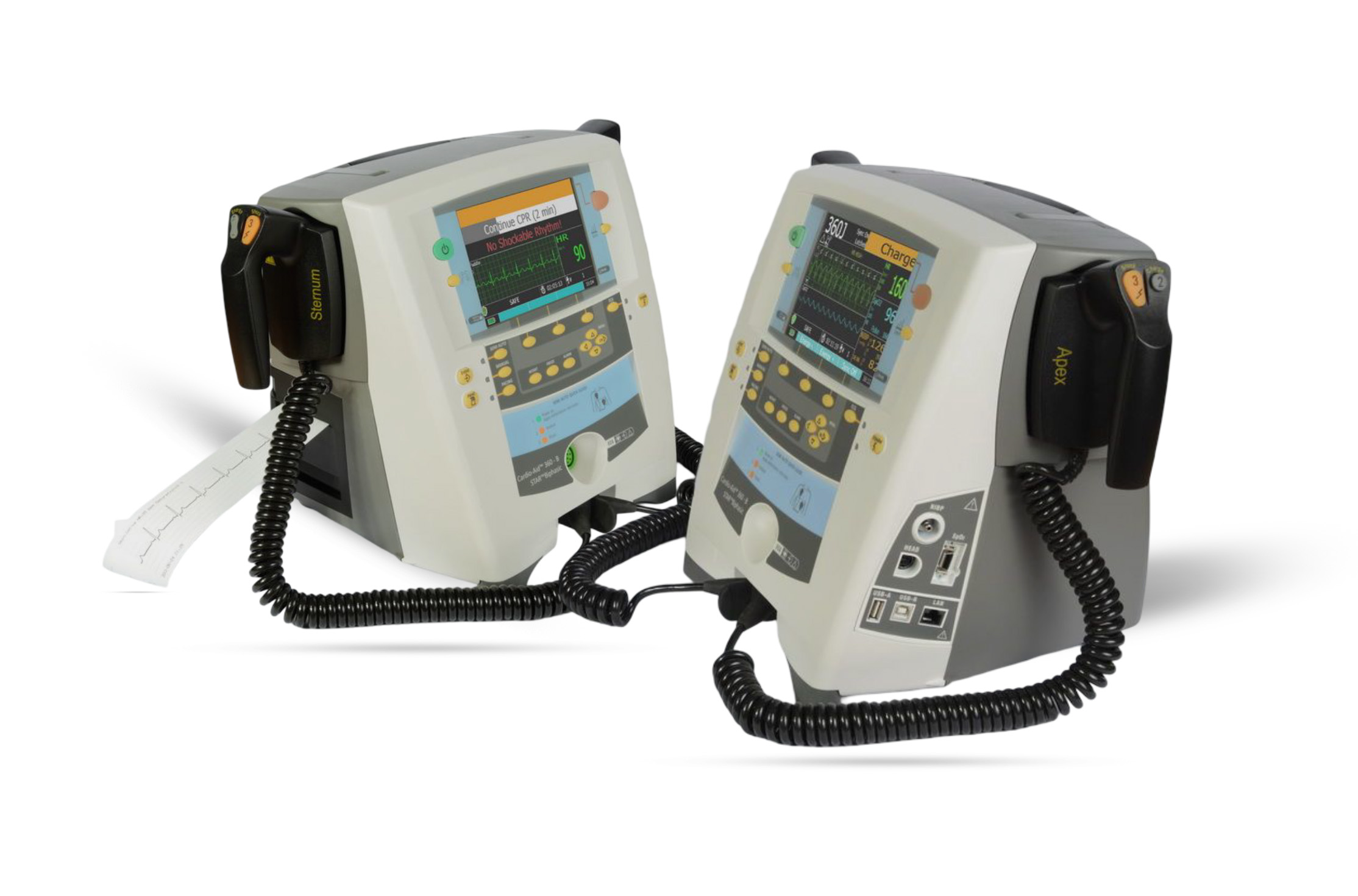 Cardio-Aid 360-B Biphasic Defibrillator,Cardio Aid 360B Defibrillator by Innomed,جهاز صدمات ثنائي