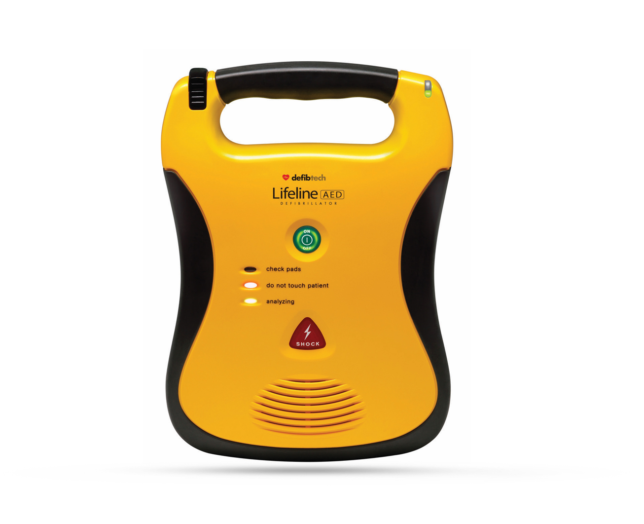 Lifeline AUTO FullyAutomatic Defi brillator USA, Defibtech Lifeline AED Defibrillator, اجهزة انعاش القلب AED – جهاز الصدمات الكهربائية لإنعاش القلب,جهاز مزيل الرجفان شبه الاوتوماتيكي من لايف لاين