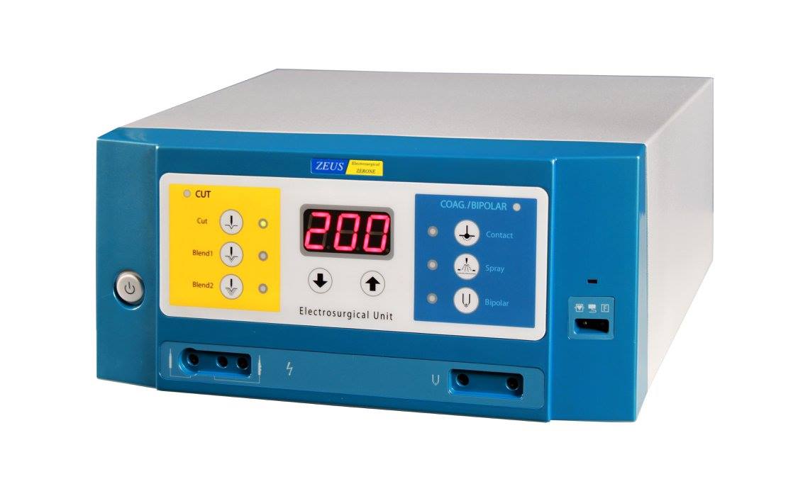 Monopolar cutting electrosurgical unit – ZEUS-200S,جهاز دياثرمي للكي,جهاز كي جراحي دياثيرمي زيرون 400 وات كوري