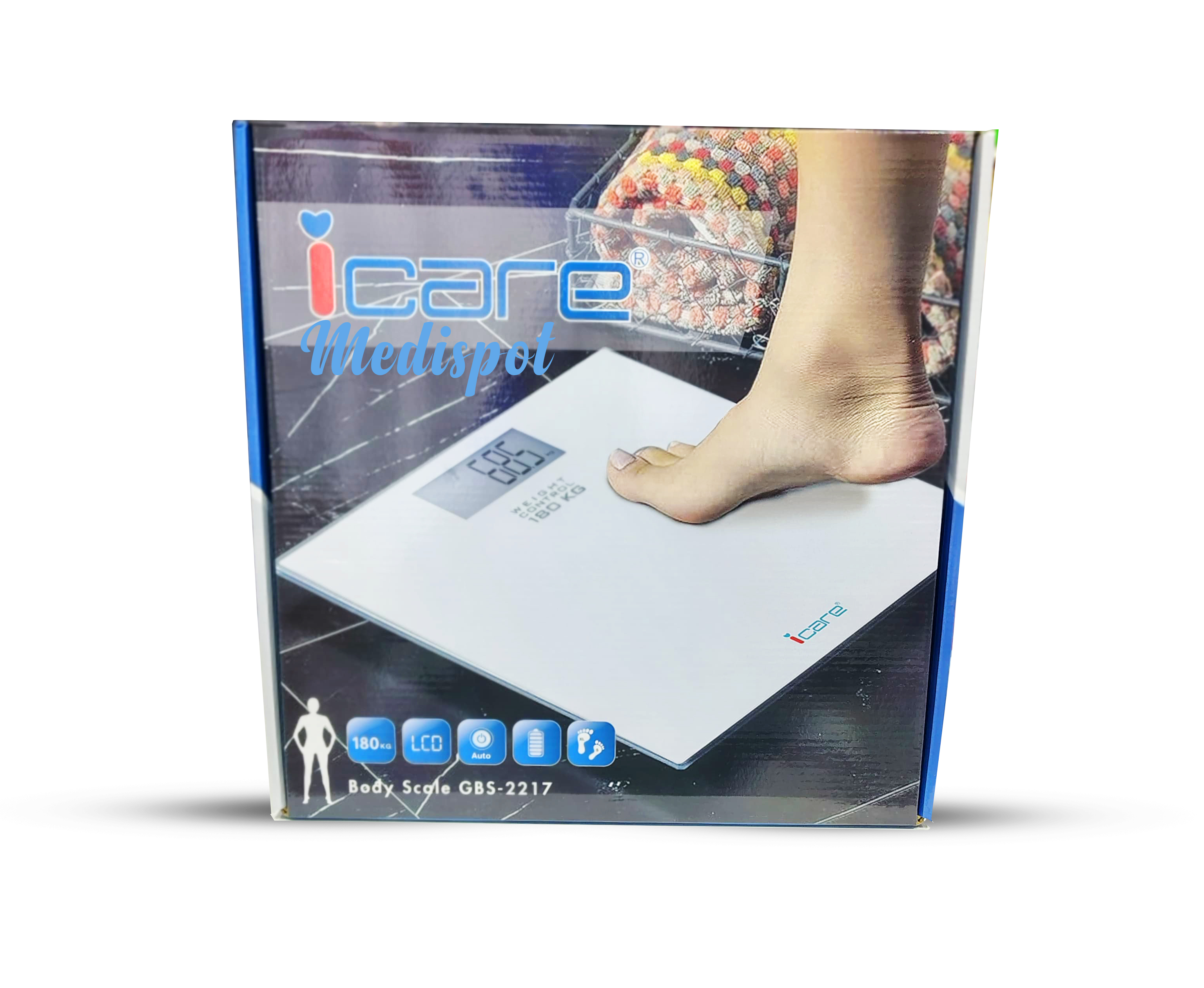 i care body Weight scale gbs 2217,ميزان الكتروني icare – GBS-2217,اي كير ميزان جسم جي بي اس,ميزان الكتروني رقمي