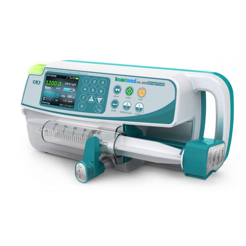 Syringe Pump HK 400 III Open System,مضخة حقن محاليل نظام مفتوح لجميع الحقن