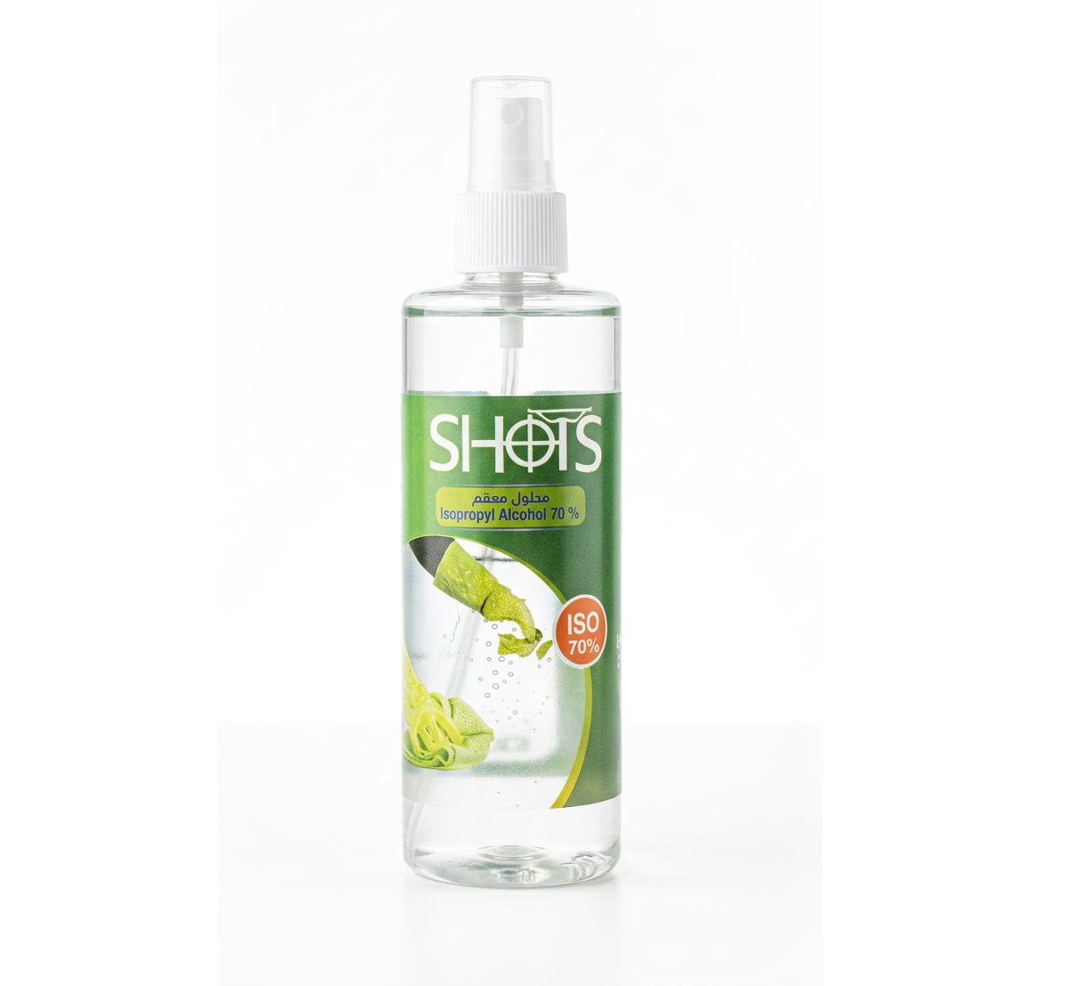 SHOTS Isopropyl Alcohol 70% 250 ml,SHOTS محلول كحول أيزوبروبيلي 70٪  250 مل