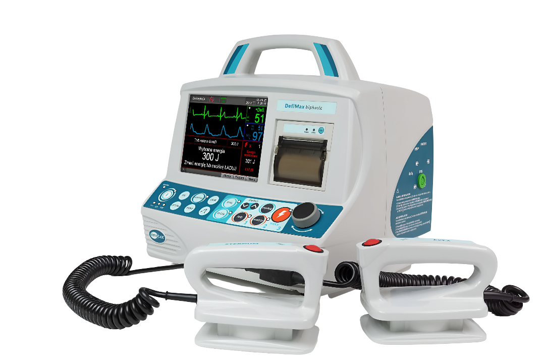 DefiMax biphasic clinical defibrillator,جهاز مزيل الرجفان ثنائي الطور DefiMax