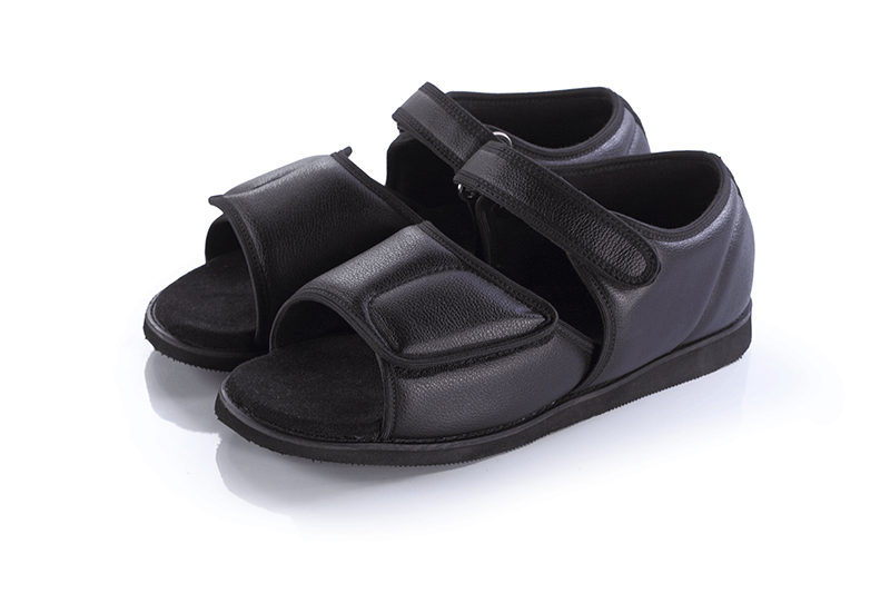 HT Medical sandals for diabetics and swollen feet,صندل طبى لمرضى السكري وتورم القدم