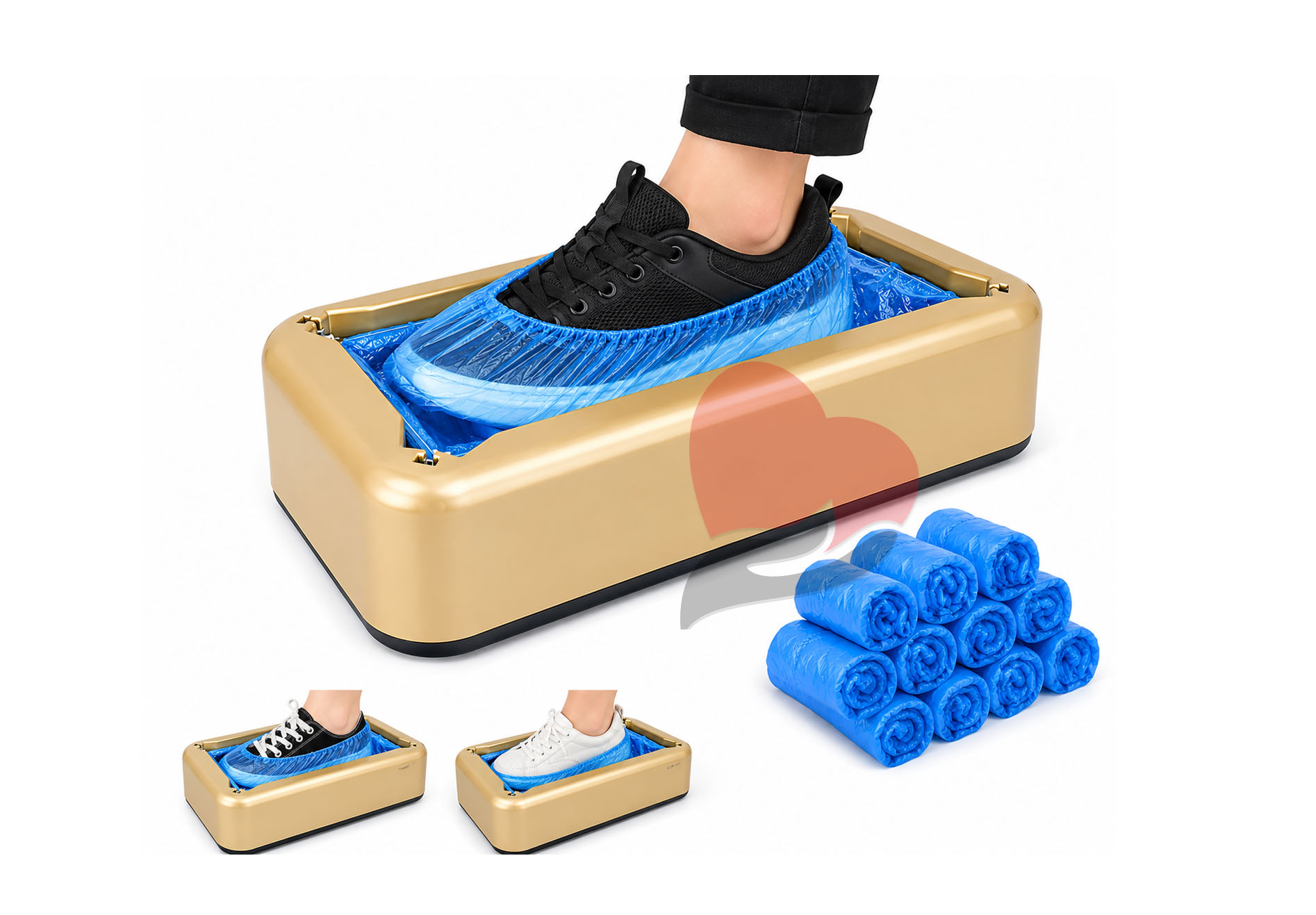 Manual Disposable Shoe Cover Dispenser,موزع اغطية الاحذية الاوتوماتيكي,موزع يدوي لأغطية الأحذية التي تستخدم لمرة واحدة